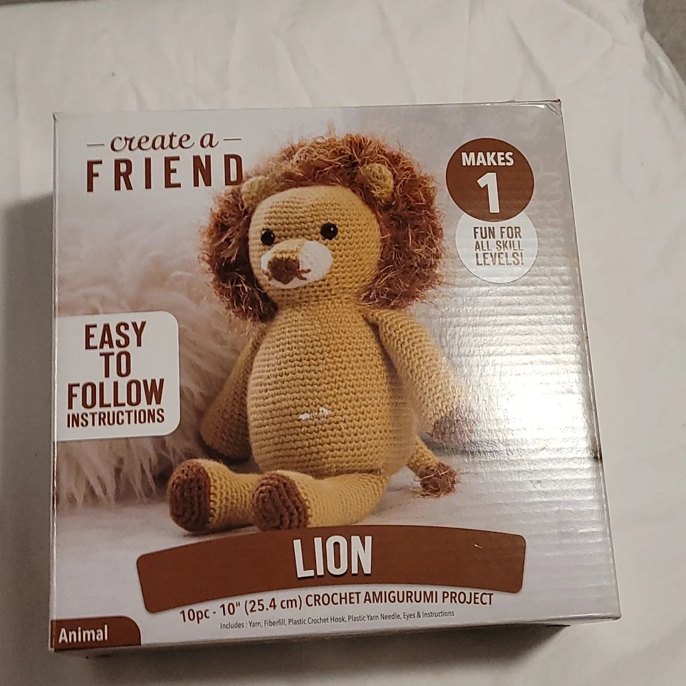 3/$15 Crochet Animal Kit - Picture 2 of 3
